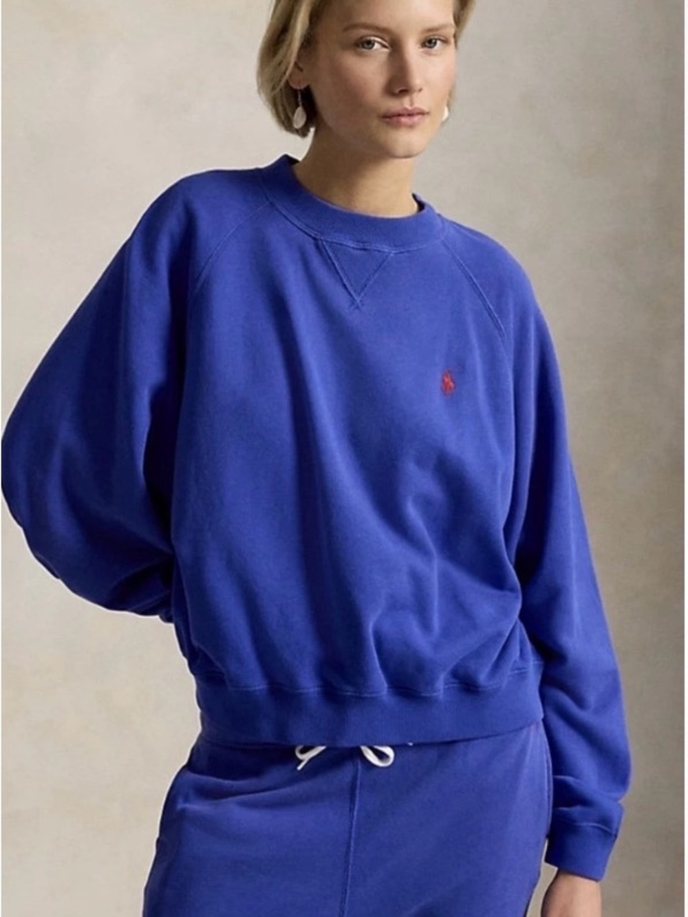 Polo by Ralph Lauren Bright Blue Crewneck Sweatshirt